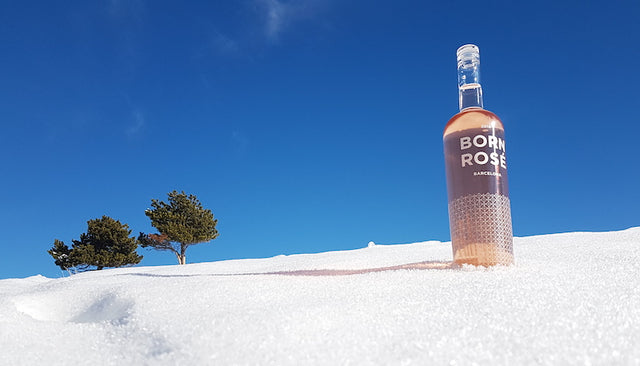 BORN ROSÉ is a hit on the ski slopes