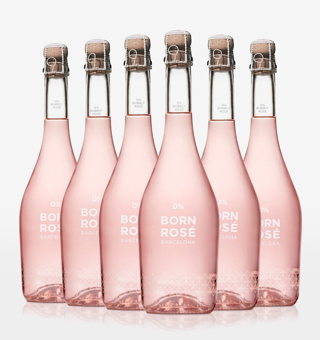 6 bottles of BORN ROSÉ BARCELONA Sparkling 0%