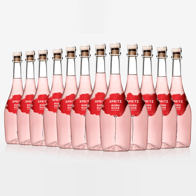 12 bottles of BORN ROSÉ BARCELONA Spritz