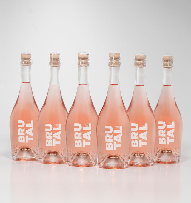 6 bottles of BRUTAL BORN ROSÉ Barcelona