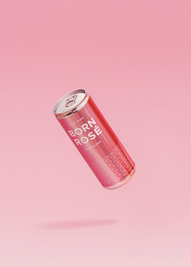 Canned Organic Rosé Wine