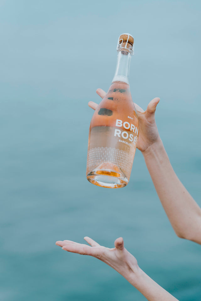 3 bottles of BRUTAL BORN ROSÉ Barcelona
