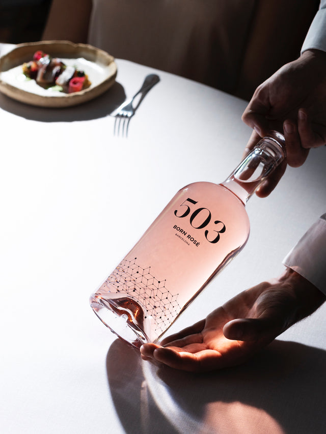 premium rose wine