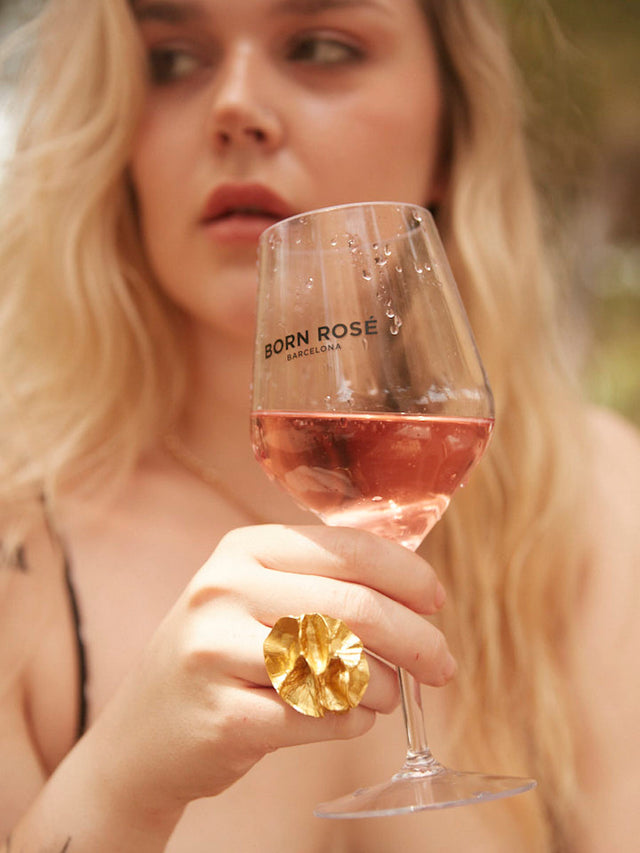 BORN ROSÉ Pack of 2 Tritan Wine Glasses