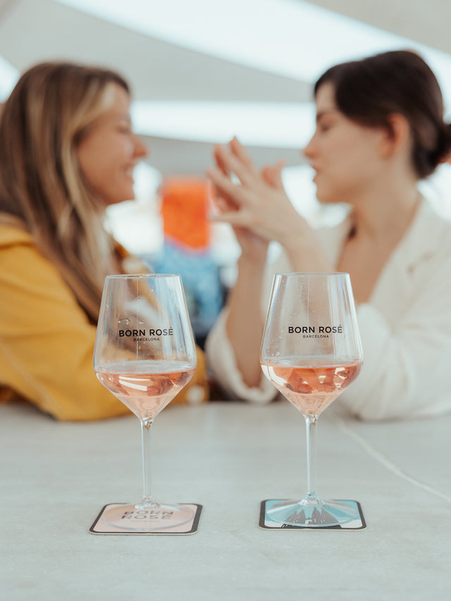 BORN ROSÉ Pack of 2 Tritan Wine Glasses