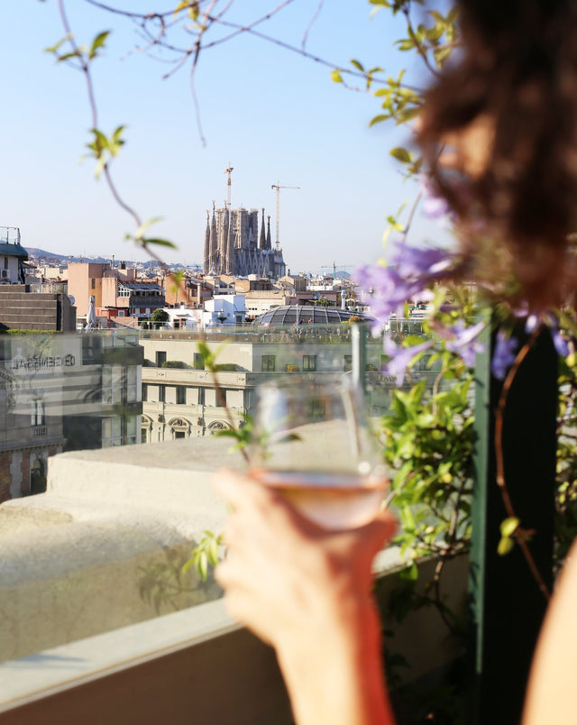 Bike routes. Destination: Hotel El Palace Barcelona