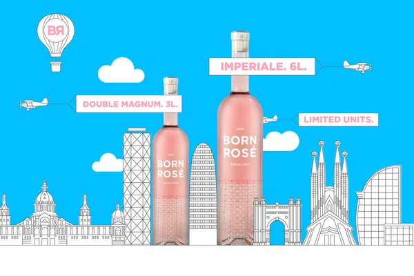 Now you're really going to toast with BORN ROSÉ big-time