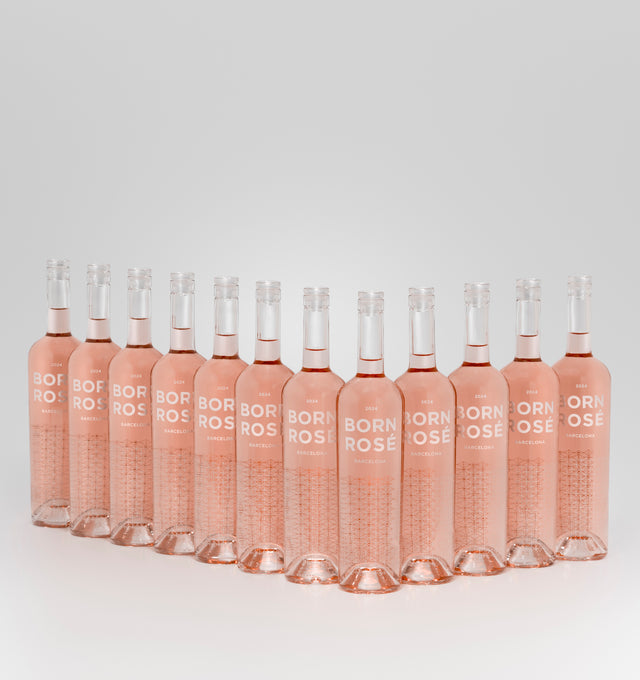12 botellas de BORN ROSÉ Barcelona (Orgánico 2023)