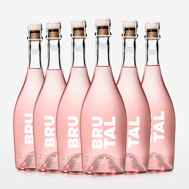 6 bottles of BRUTAL BORN ROSÉ Barcelona
