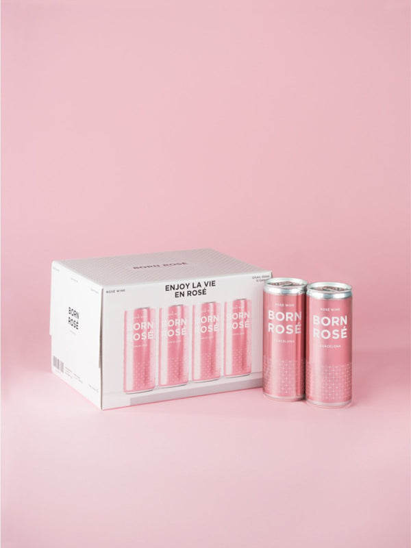 Canned Rosé Wine