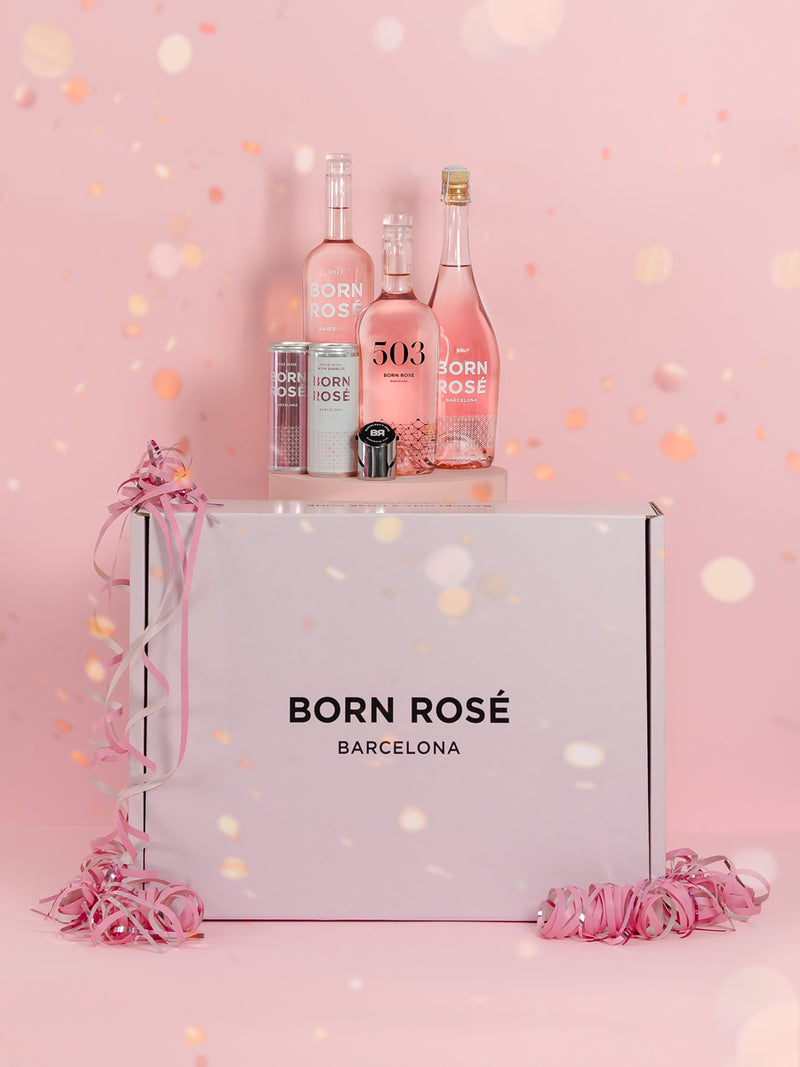 PACK BR FAMILY: Rosé, Brut, 503, canned Born Rosé & Bubbles, & bot. cap (Organic Rosé)