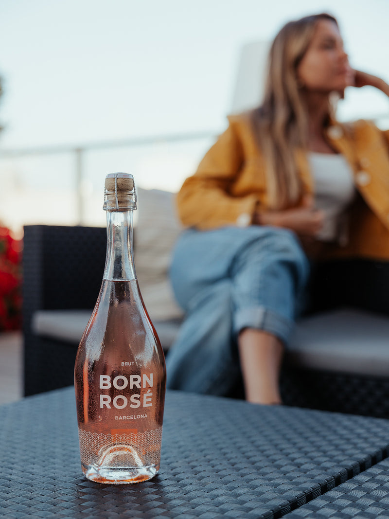 6 bottles of BORN ROSÉ BRUT Organic